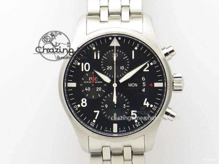 MIROTIME 0109 SunProtective Big Pilot Real PR IW500910 “Patrouille Suisse” ZF 1:1 Best Edition On Gray Nylon Strap 7278